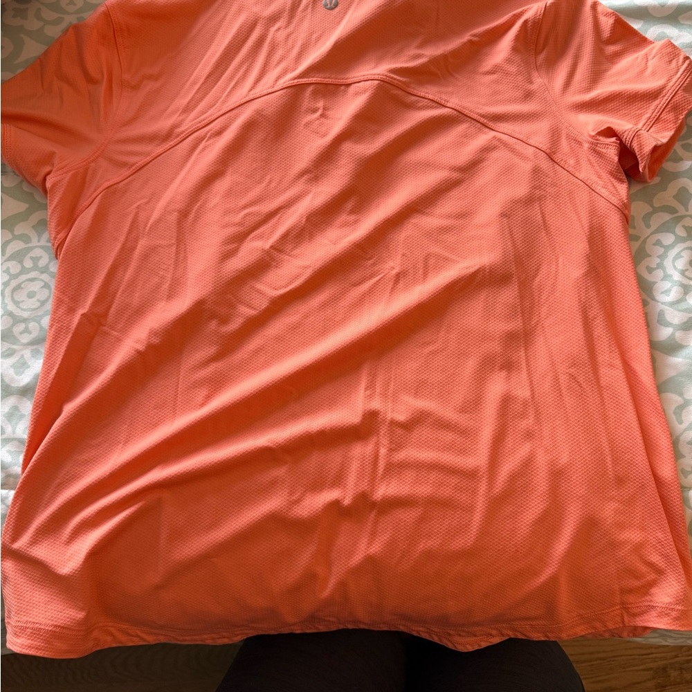 Lululemon Athletica Coral Button Down Shirt - Picture 3 of 3